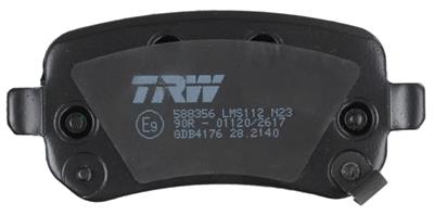 TRW GDB4176 Číslo výrobce: 24822. EAN: 3322937992355.