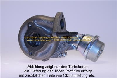 SCHLÜTTER TURBOLADER 166-00316 Číslo výrobce: 172-07996. EAN: 4044578503163.