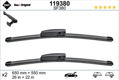 SWF 119380 Číslo výrobce: SF380. EAN: 4004260004866.