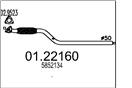 MTS 01.22160 - Výfukové potrubie