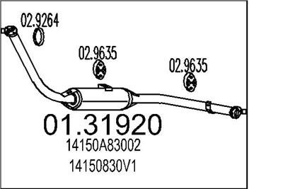 MTS 01.31920 EAN: 8033464012809.