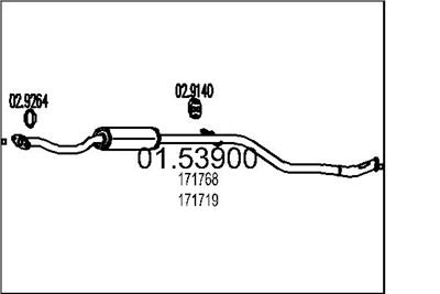 MTS 01.53900 EAN: 8033464020361.