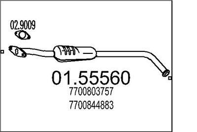 MTS 01.55560 EAN: 8033464022013.