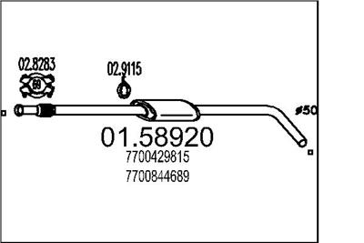MTS 01.58920 EAN: 8033464025342.