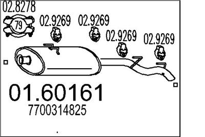 MTS 01.60161 EAN: 8033464027902.