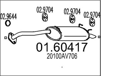 MTS 01.60417 EAN: 8033464309077.