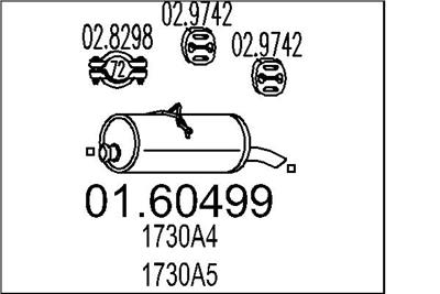 MTS 01.60499 EAN: 8033464386962.