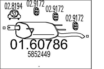 MTS 01.60786 EAN: 8033464457167.