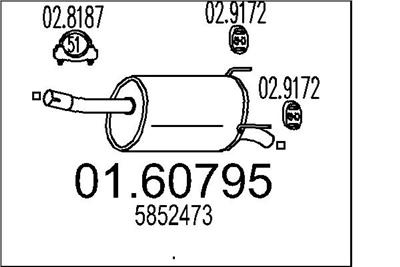 MTS 01.60795 EAN: 8033464457600.