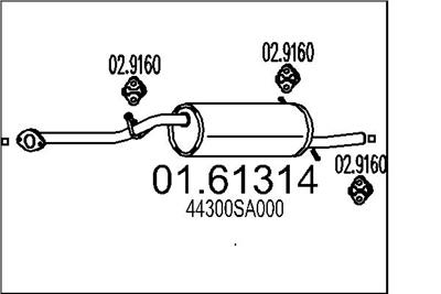 MTS 01.61314 EAN: 8052999227403.