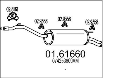MTS 01.61660 EAN: 8033464030803.