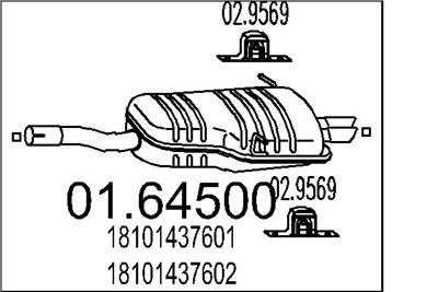 MTS 01.64500 EAN: 8033464033590.