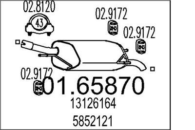 MTS 01.65870 EAN: 8033464034856.