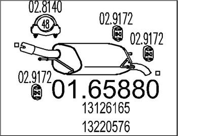MTS 01.65880 EAN: 8033464034863.