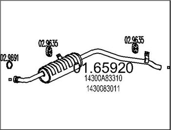 MTS 01.65920 EAN: 8033464034894.