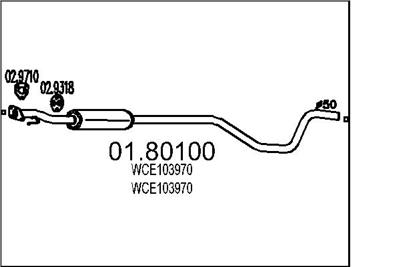 MTS 01.80100 EAN: 8033464040499.