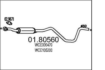 MTS 01.80560 EAN: 8033464040956.