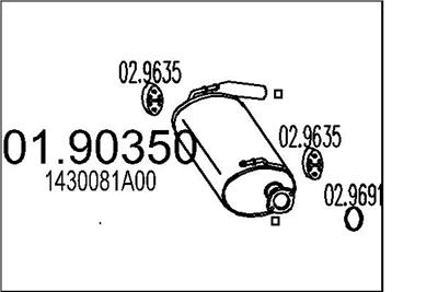 MTS 01.90350 EAN: 8033464041878.