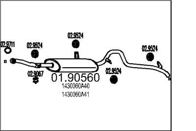 MTS 01.90560 EAN: 8033464041922.