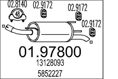 MTS 01.97800 EAN: 8033464046514.