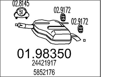 MTS 01.98350 EAN: 8033464047030.