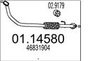 MTS 01.14580 - Výfukové potrubie