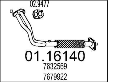 MTS 01.16140 EAN: 8033464006648.