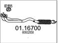 MTS 01.16700 - Výfukové potrubie