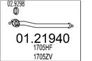 MTS 01.21940 - Výfukové potrubie