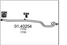 MTS 01.40254 - Výfukové potrubie