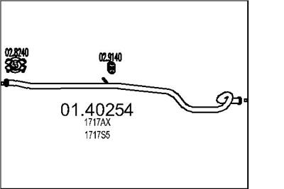 MTS 01.40254 EAN: 8033464455330.