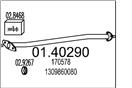 MTS 01.40290 - Výfukové potrubie
