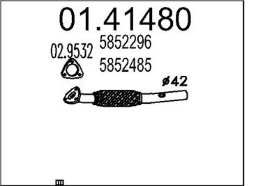 MTS 01.41480 EAN: 8033464014285.