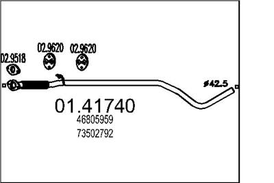 MTS 01.41740 EAN: 8033464014421.