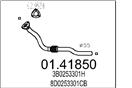 MTS 01.41850 - Výfukové potrubie
