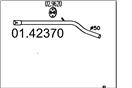 MTS 01.42370 - Výfukové potrubie