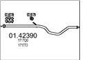 MTS 01.42390 - Výfukové potrubie