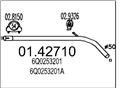 MTS 01.42710 - Výfukové potrubie