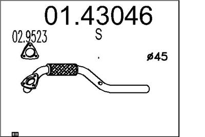 MTS 01.43046 EAN: 8033464457280.