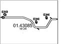 MTS 01.43085 - Výfukové potrubie