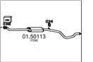 MTS 01.50113 - Stredný tlmič výfuku