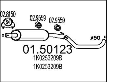 MTS 01.50123 EAN: 8033464190750.