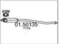 MTS 01.50135 - Stredný tlmič výfuku