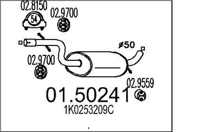 MTS 01.50241 EAN: 8033464310622.