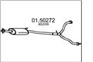 MTS 01.50272 - Stredný tlmič výfuku