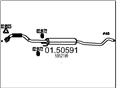 MTS 01.50591 - Stredný tlmič výfuku