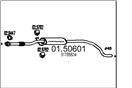 MTS 01.50601 - Stredný tlmič výfuku
