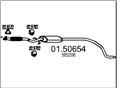 MTS 01.50654 - Stredný tlmič výfuku