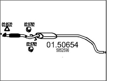 MTS 01.50654 EAN: 8033464898366.