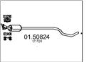 MTS 01.50824 - Stredný tlmič výfuku
